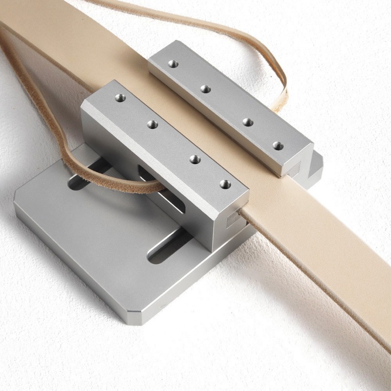 Leatherwork Edge Beveler - ベルトエッジカッター、半円形レザーエッジトリミングツール、手動式DIYレザー加工用エッジベーラー