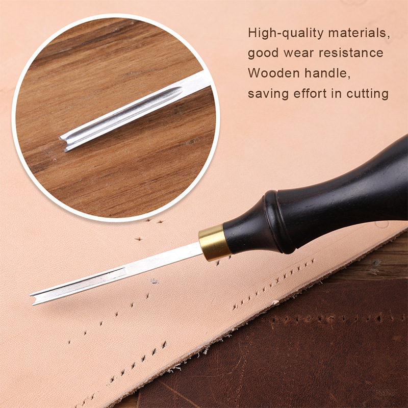 Leatherwork Edge Beveler - 1-5 レザーエッジベベラー プロフェッショナルエッジトリミングツール 手作りDIY チャンファー切断カッター 植物タンニンなめし革用