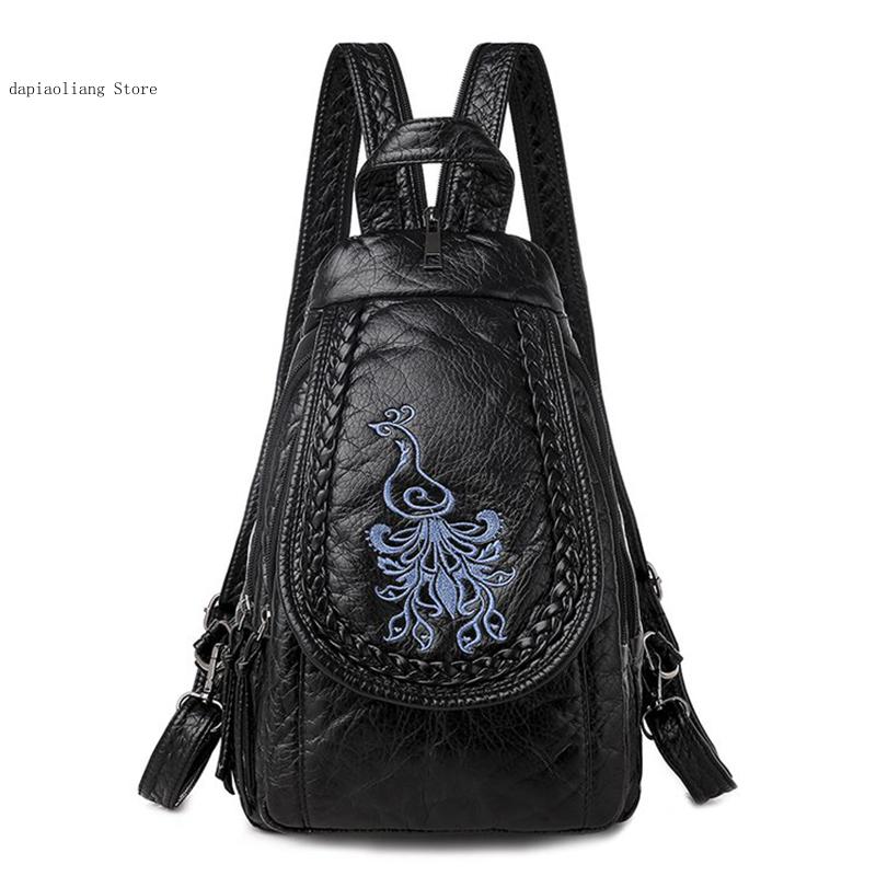 Leather Work Backpack - 女性用ソフトレザーバックパック,チェストバッグ,ファッショナブル,カジュアル,ショルダーストラップ,高品質