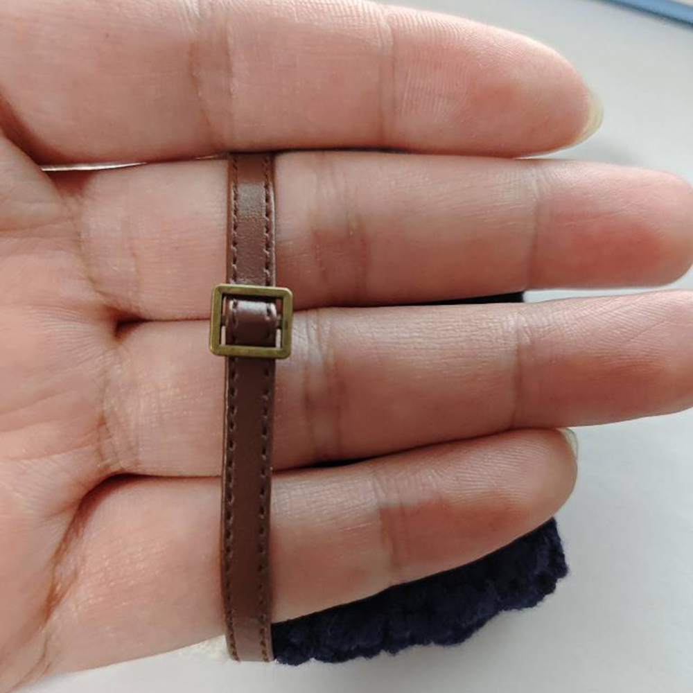 2M 5mm幅のミニドールバッグストラップ、ステッチ入りPU - Leatherwork Diy のレビューと価格