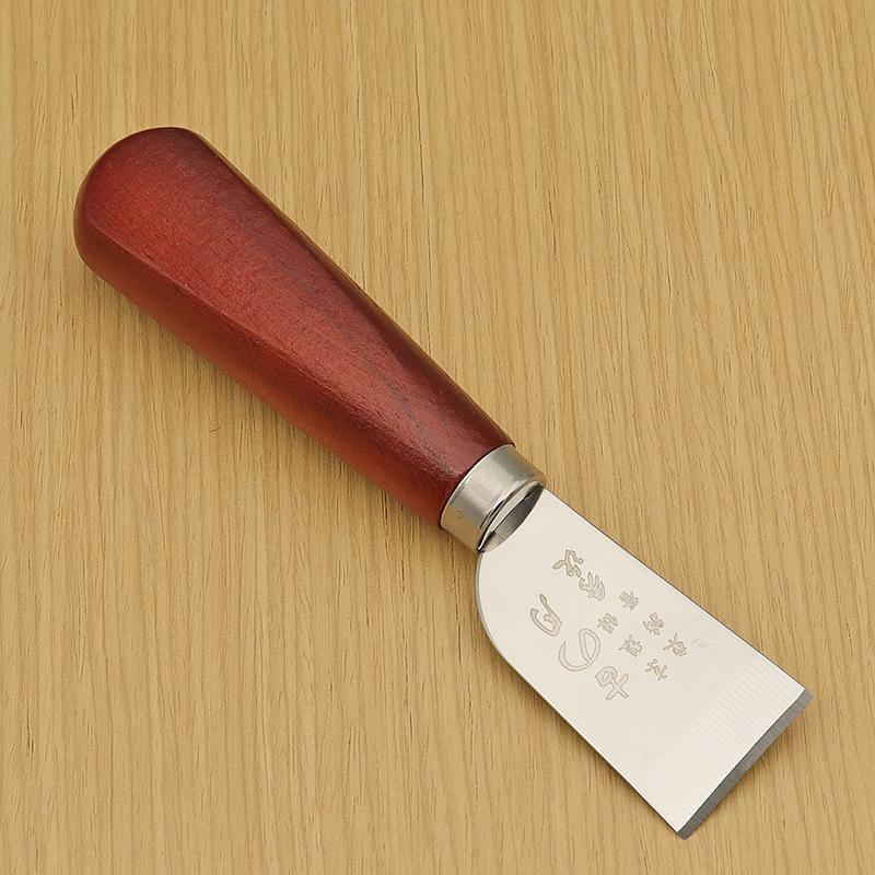 新しい革漉きナイフ、木製ハンドル付き革漉きカッティングナイフ - Leatherwork Projects のレビューと価格