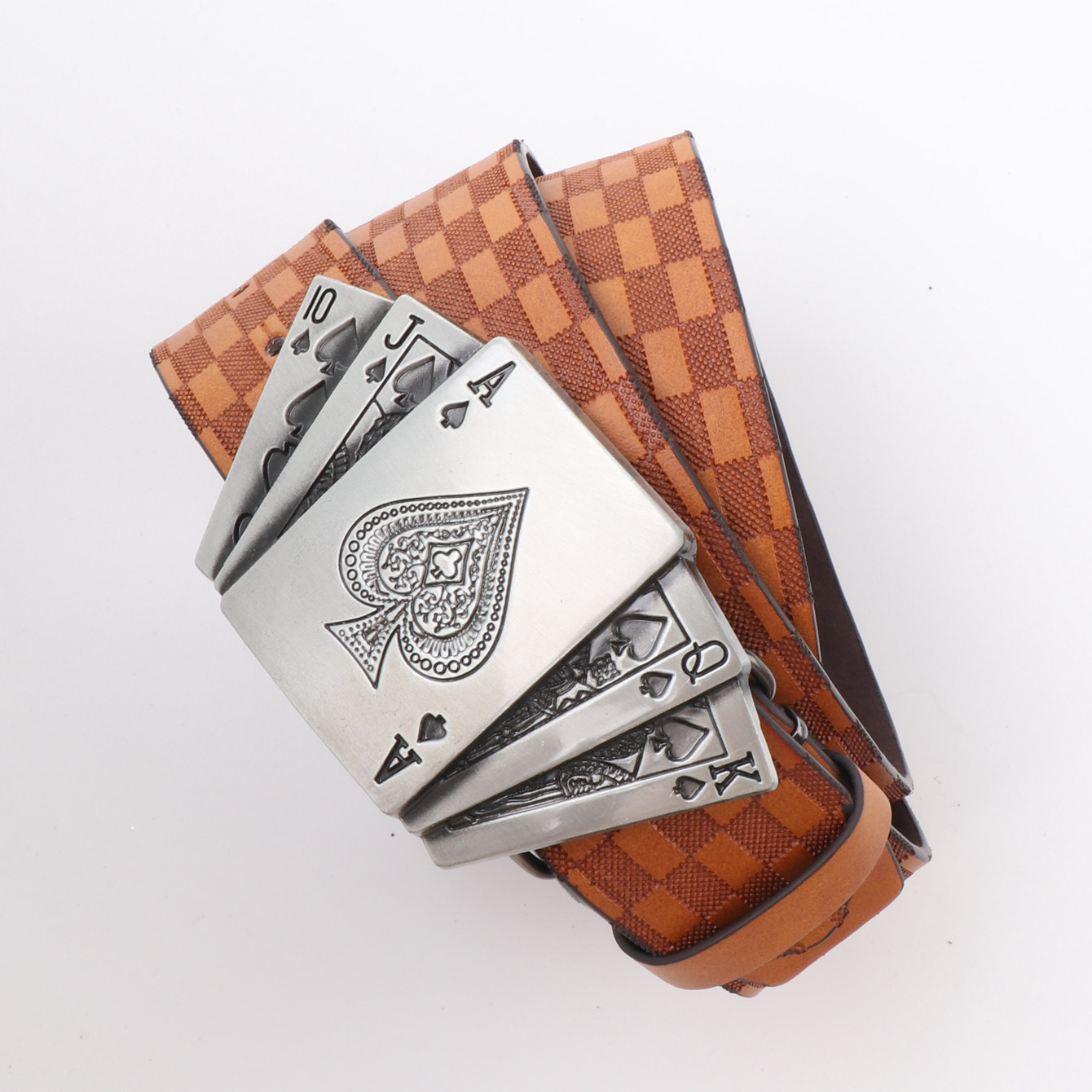 メンズ・レディースのカジュアルレトロベルトウエスタンスタイル - Leather Work Western のレビューと価格