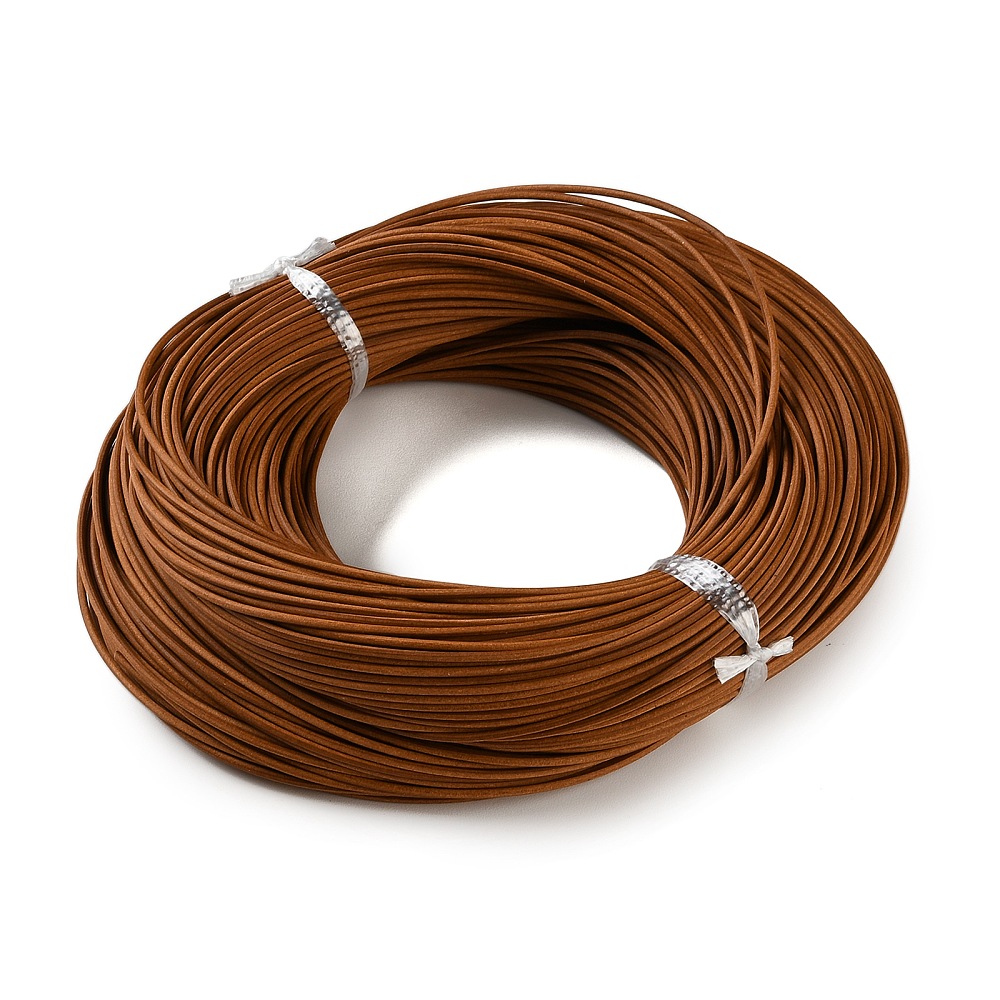 100m 1mm/1.5mm/2mm/3mm 牛革丸紐 DI - Leatherwork Diy のレビューと価格