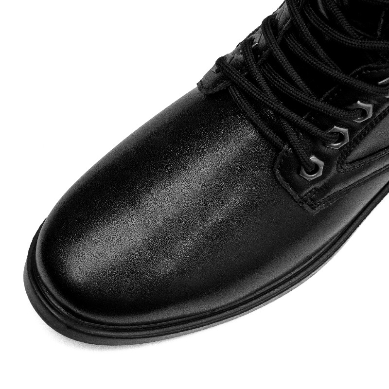 ハイカットレザーブーツ アウトドアタクティカルコンバットブー - Leather Work Boots のレビューと価格