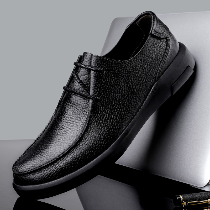EAGSITY ライチ柄牛革レトロカジュアルシューズ男性靴ダ - Leatherwork Patterns のレビューと価格