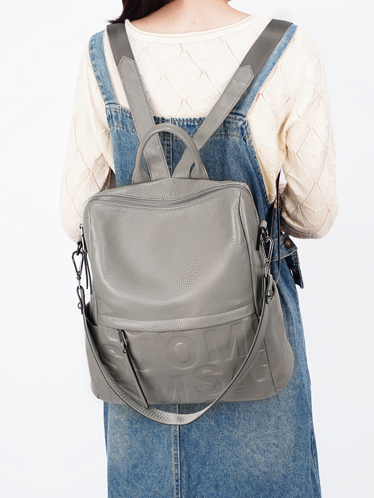 Zency プレミアム本革レターバックパック 多ポケットデイ - Leather Work Backpack のレビューと価格