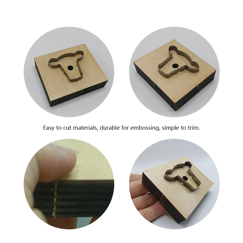耐久性のある再利用可能な牛革型革裁断モールド、高精度手打ちス - Leatherwork Projects のレビューと価格