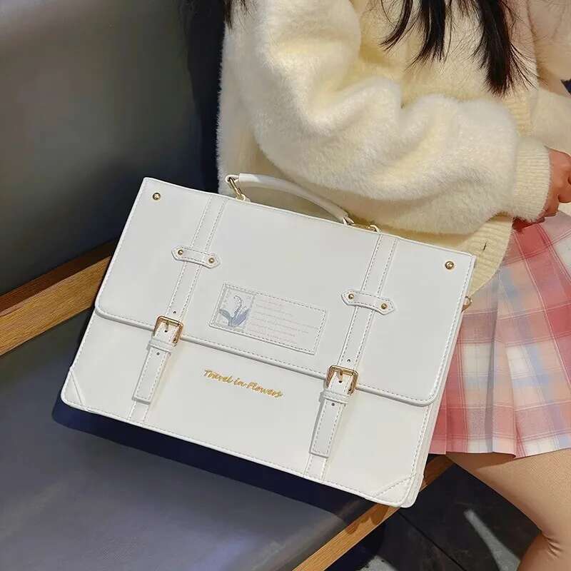 Y2K プレッピースタイル大容量 Ita バックパックロリー - Leather Work Backpack のレビューと価格