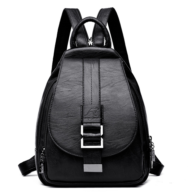 女性のレトロなスタイルのバックパック,10代の女の子のための - Leather Work Backpack のレビューと価格