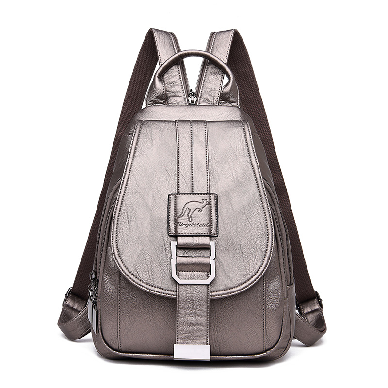 女性用レザーバックパック,10代の女の子用のランドセル,トラ - Leather Work Backpack のレビューと価格
