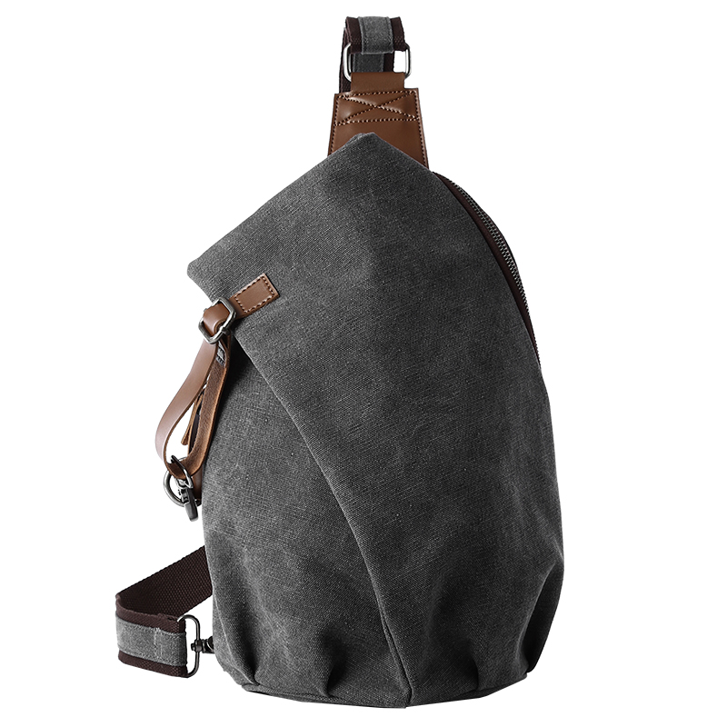 MTE ELAN 大容量レトロキャンバススリングバッグ男性革 - Leather Work Backpack のレビューと価格