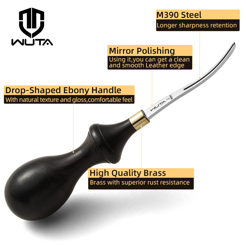 WUTA レザーエッジベベラー PRO スカイビングクラフト - Leatherwork Edge Beveler のレビューと価格