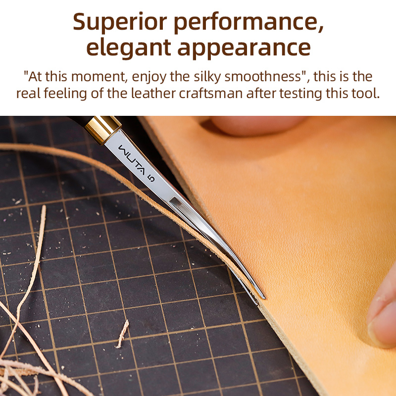 WUTA レザーエッジベベラー PRO スカイビングクラフト - Leatherwork Edge Beveler のレビューと価格