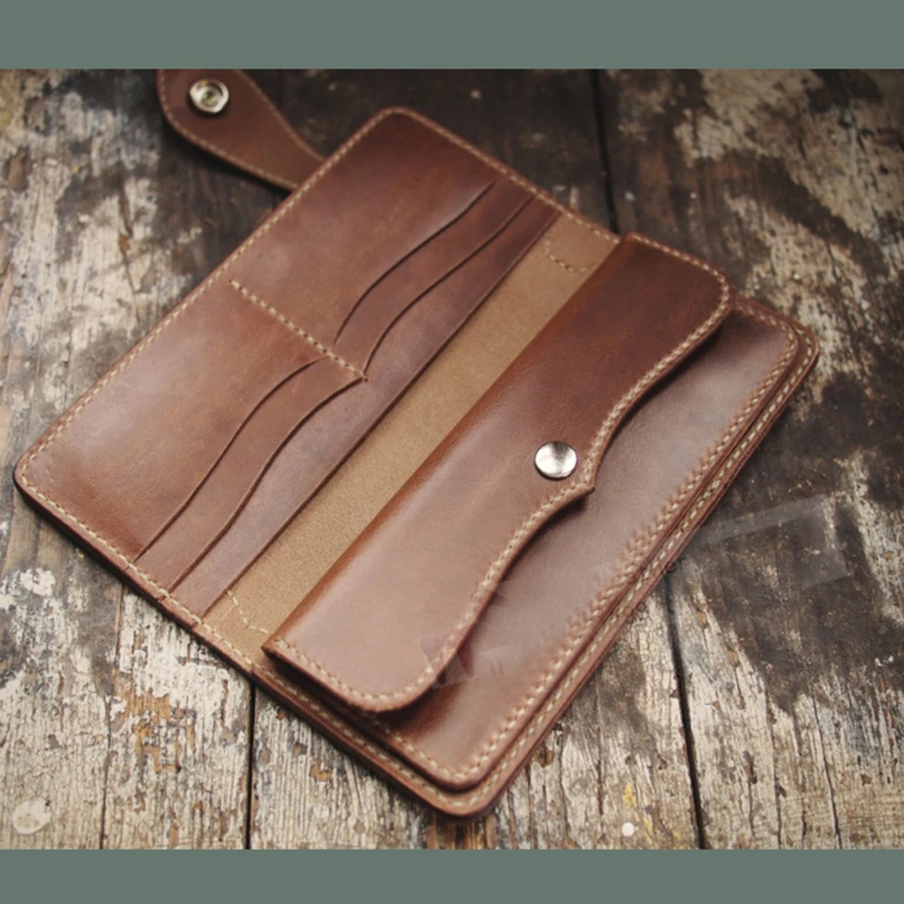 ヴィンテージカードホルダー財布縫製パターン、レザークラフトダ - Leatherwork Patterns のレビューと価格