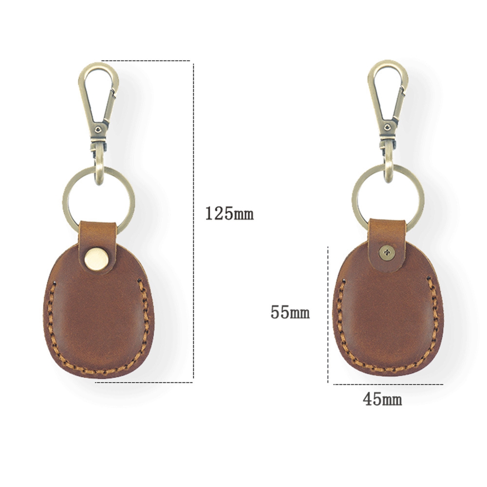 AirTag用キーホルダーケース PUレザー フルカバー保護 - Leather Work Backpack のレビューと価格